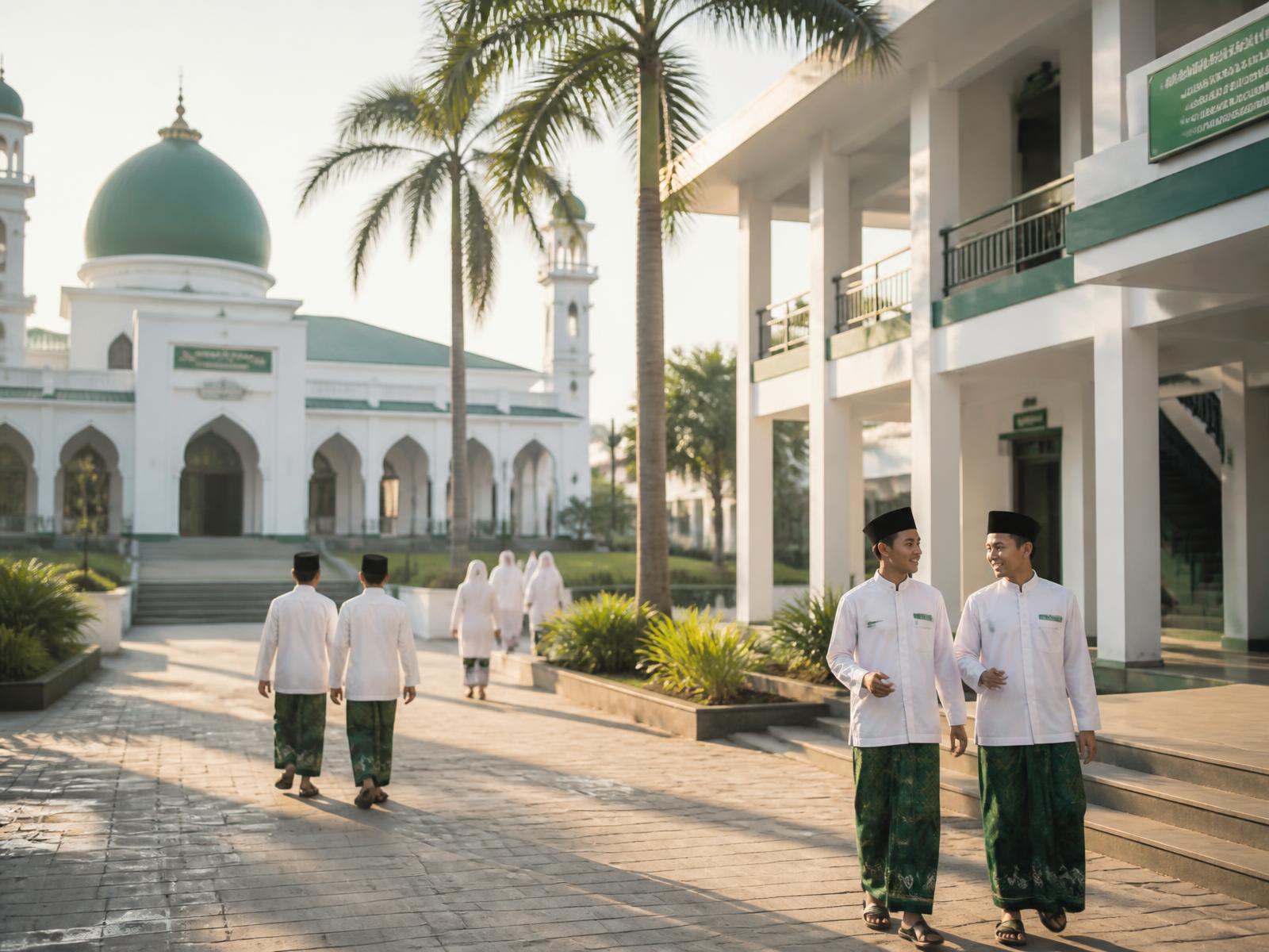 Suasana lingkungan Pondok Pesantren Tahfidz YASFI
